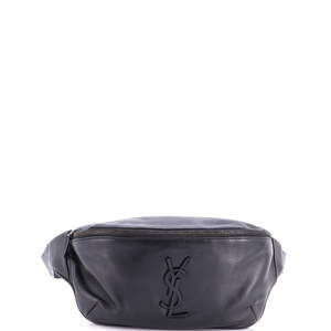Saint Laurent Classic Monogram Belt Bag Leather